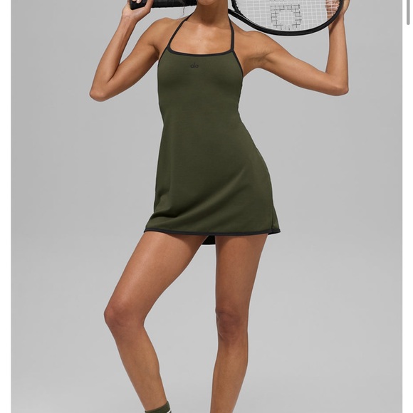 ALO NWT Softsculpt Halter Tennis Dress - Picture 4 of 4